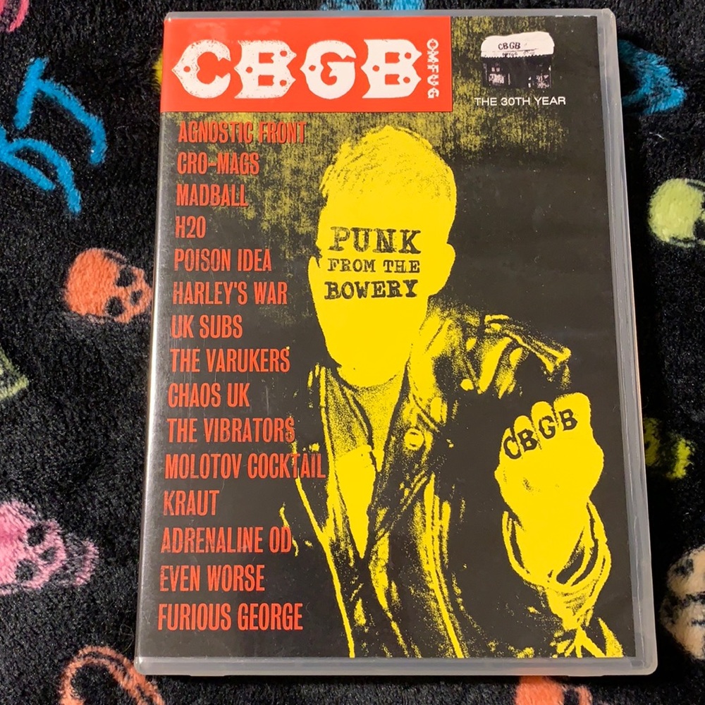 CBGB Punk From The Bowery DVD